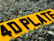 Premium 4D 3mm Acrylic Road Legal Number Plates - Fast Delivery