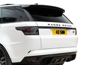 Premium Quality 4D 5mm Acrylic Number Plates - Road Legal & Fast Delivery