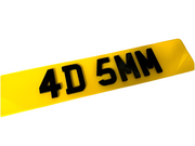 Premium Quality 4D 5mm Acrylic Number Plates - Road Legal & Fast Delivery